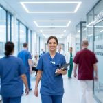 Nurse working in a modern hospital in Denmark – nursing vacancies 2026